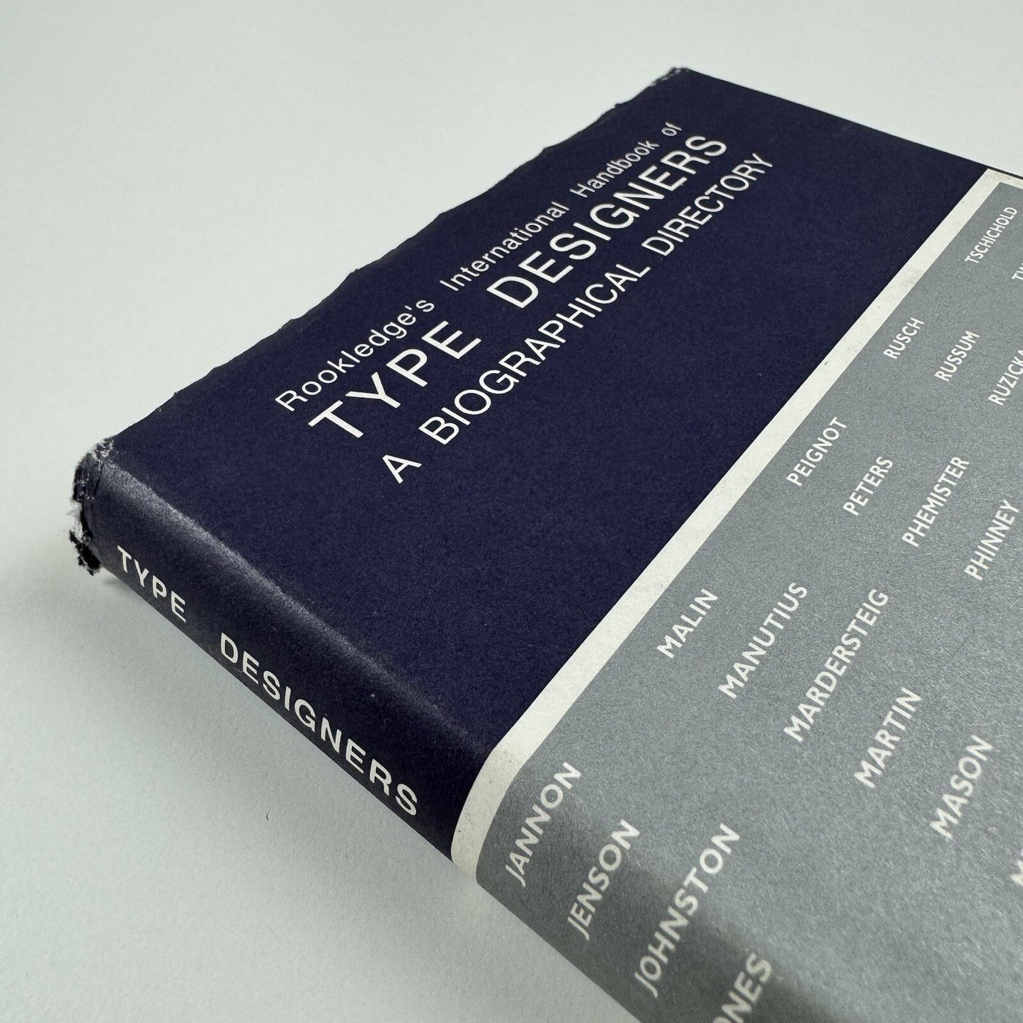 Rookledge’s International handbook of type designers | Edited by Phil Baines et al, 1991