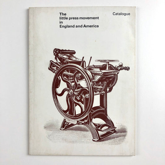 The Little Press Movement in England and America | Edward Lucie-Smith, 1968