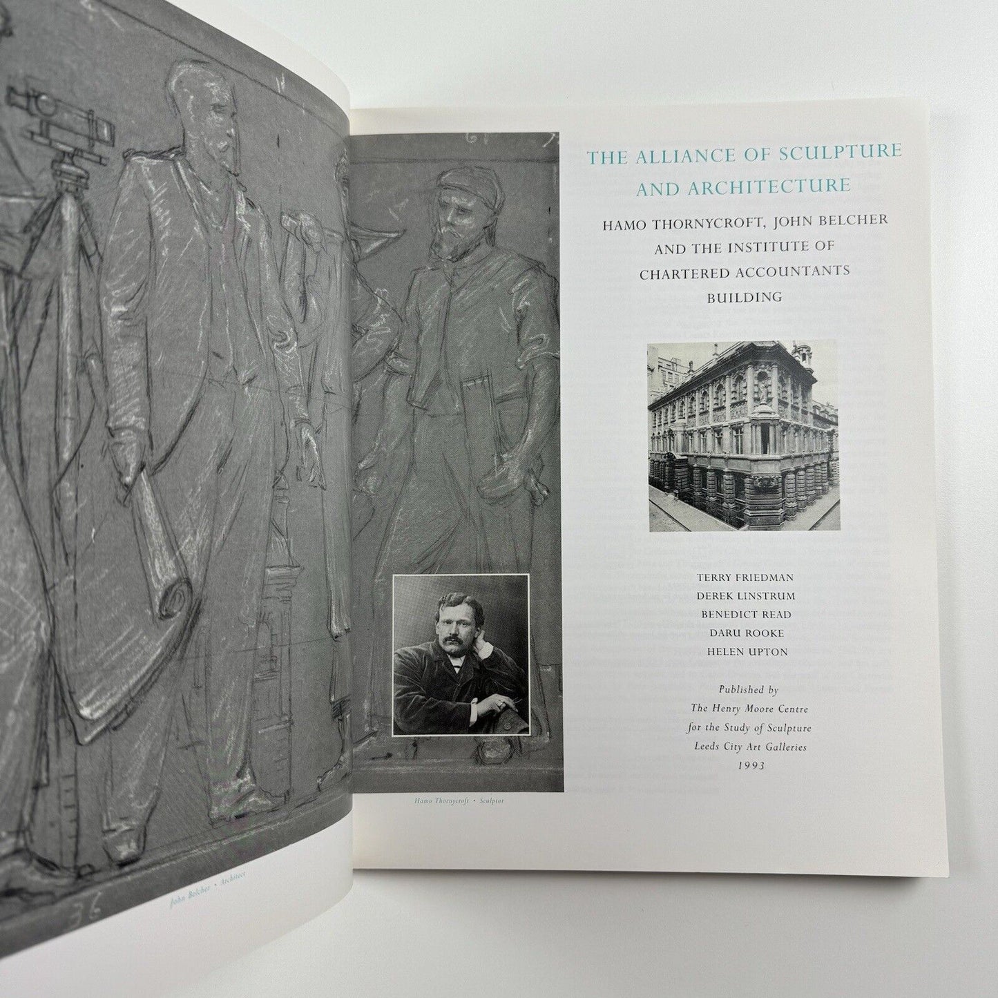 The Alliance of Sculpture and Architecture. Studies in the History of Architecture No. 3 | Henry Moore Centre for the Study of Sculpture |  Leeds City Art Gallery, 1993