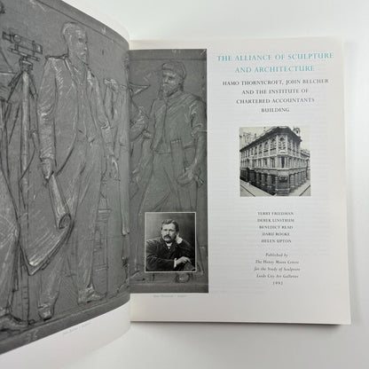 The Alliance of Sculpture and Architecture. Studies in the History of Architecture No. 3 | Henry Moore Centre for the Study of Sculpture |  Leeds City Art Gallery, 1993