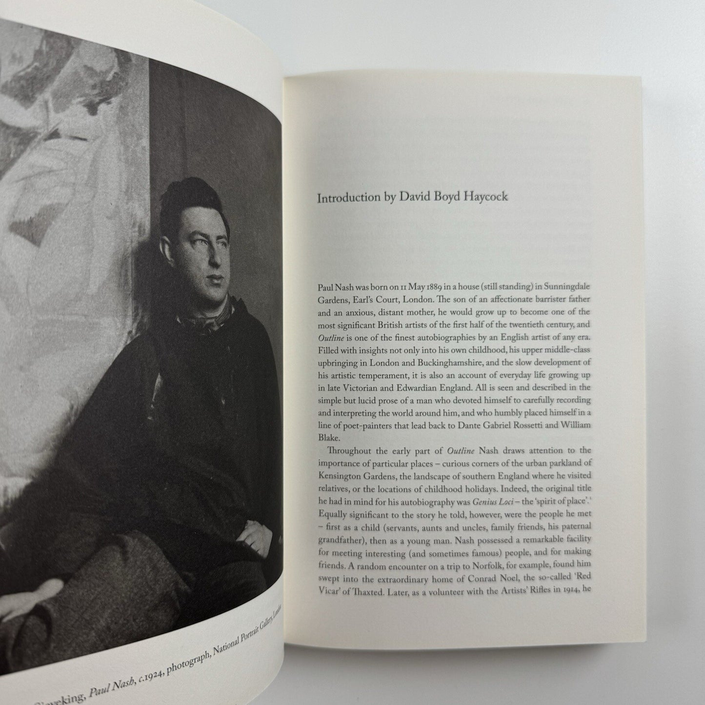 Paul Nash. Outline. An Autobiography | Lund Humphries, 2016 HB