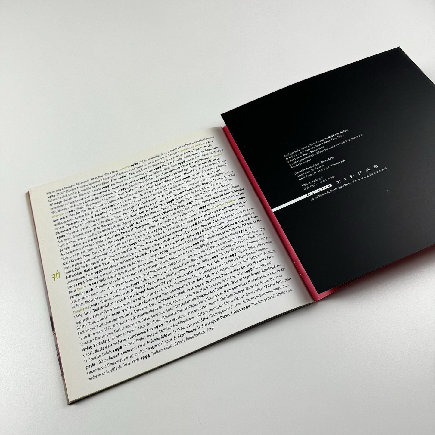Valérie Belin 1999/2001 | Galerie Xippas, Paris 2001