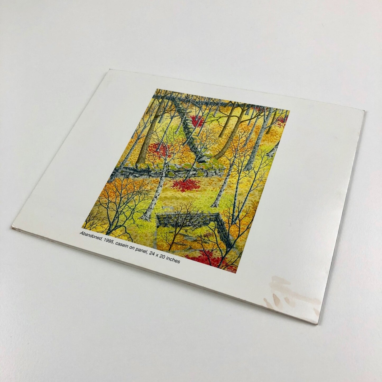 Alan Bray – Main Coast Artists | Schmidt Bingham Gallery 1996 | Folded card