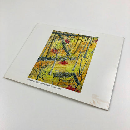 Alan Bray – Main Coast Artists | Schmidt Bingham Gallery 1996 | Folded card