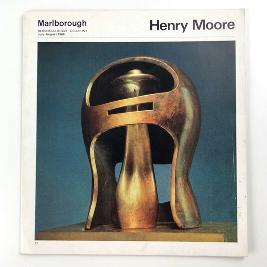 Henry Moore exhibition leaflet | Marlborough Fine Art, July – August 1966