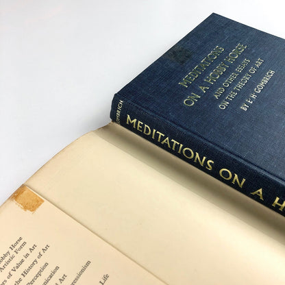 Meditations on a Hobby Horse and Other Essays on the Theory of Art, by E.H. Gombrich | Phaidon Press, 1963