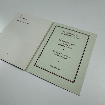 John Nash – Paintings & Watercolours | Ernest Brown & Phillips | The Leicester Galleries