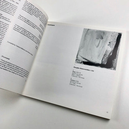 British Painting 1952-1977 Royal Academy of Arts | catalogue design by Gordon House