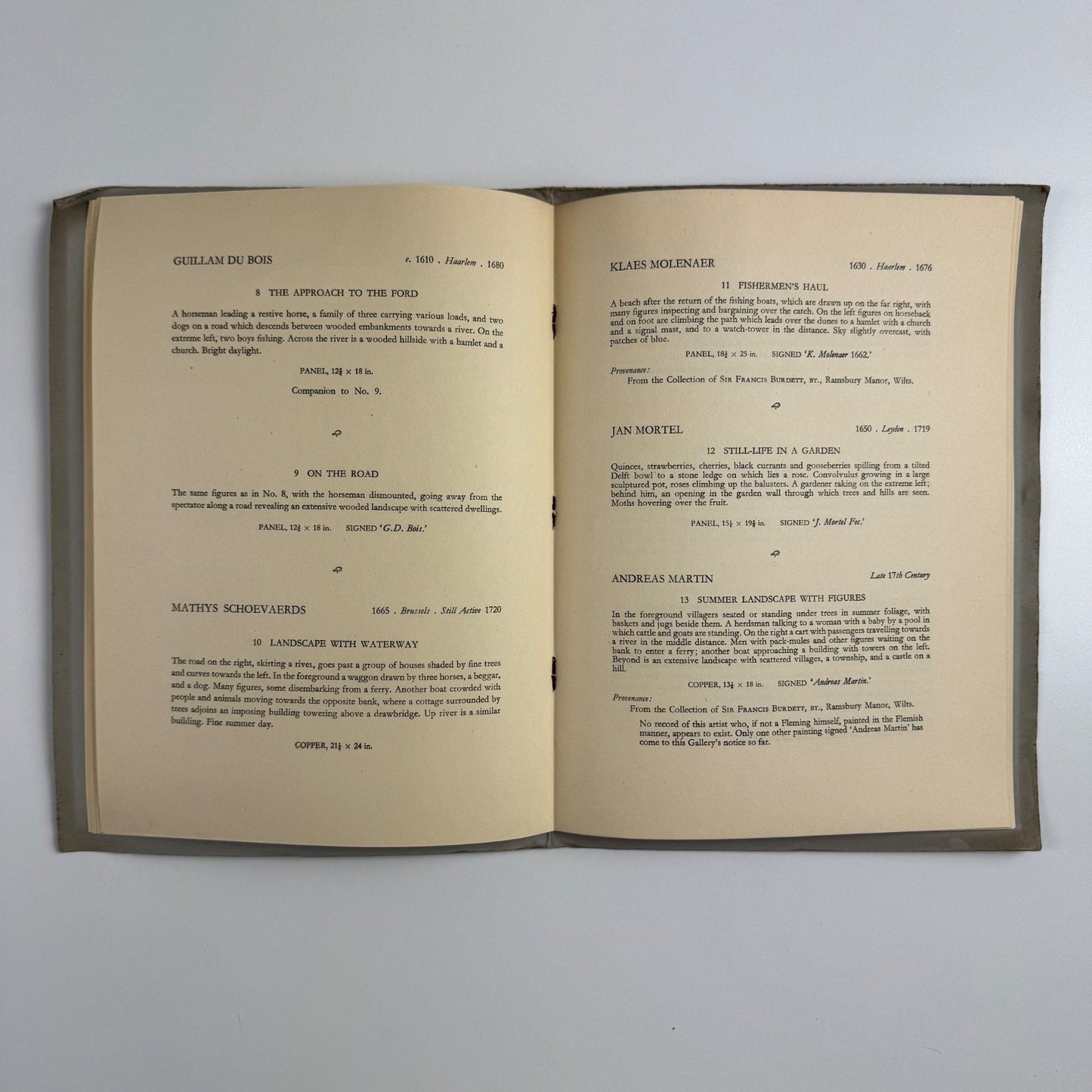 1954 Exhibition of Dutch and Flemish Masters | Eugene Slatter, London, 1954