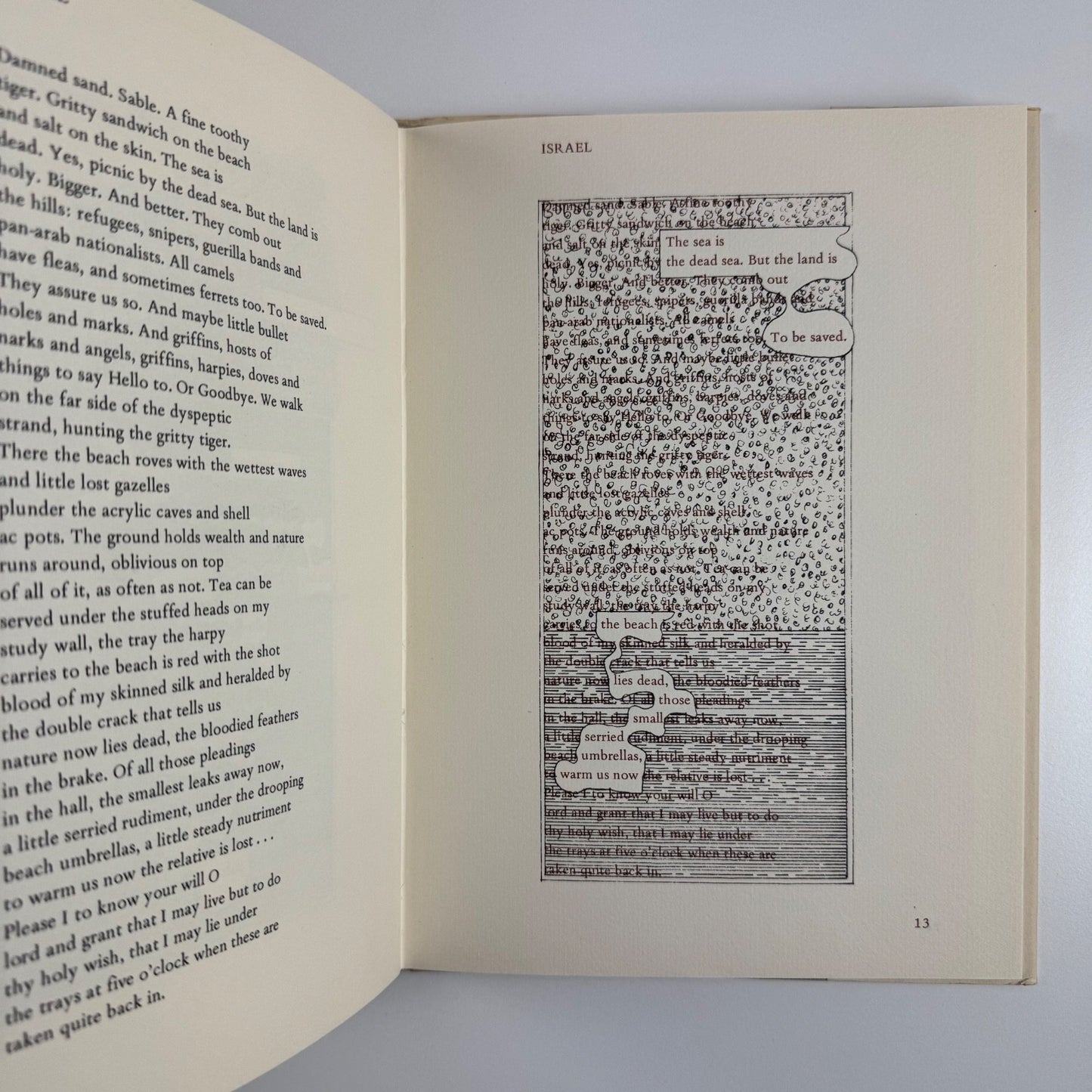 In One Side & Out the Other John James Andrew Crozier Tom Phillips | Ferry Press, 1970 inscribed