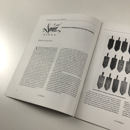 Edward Johnston Foundation – EJF Journal No 6, August 2001