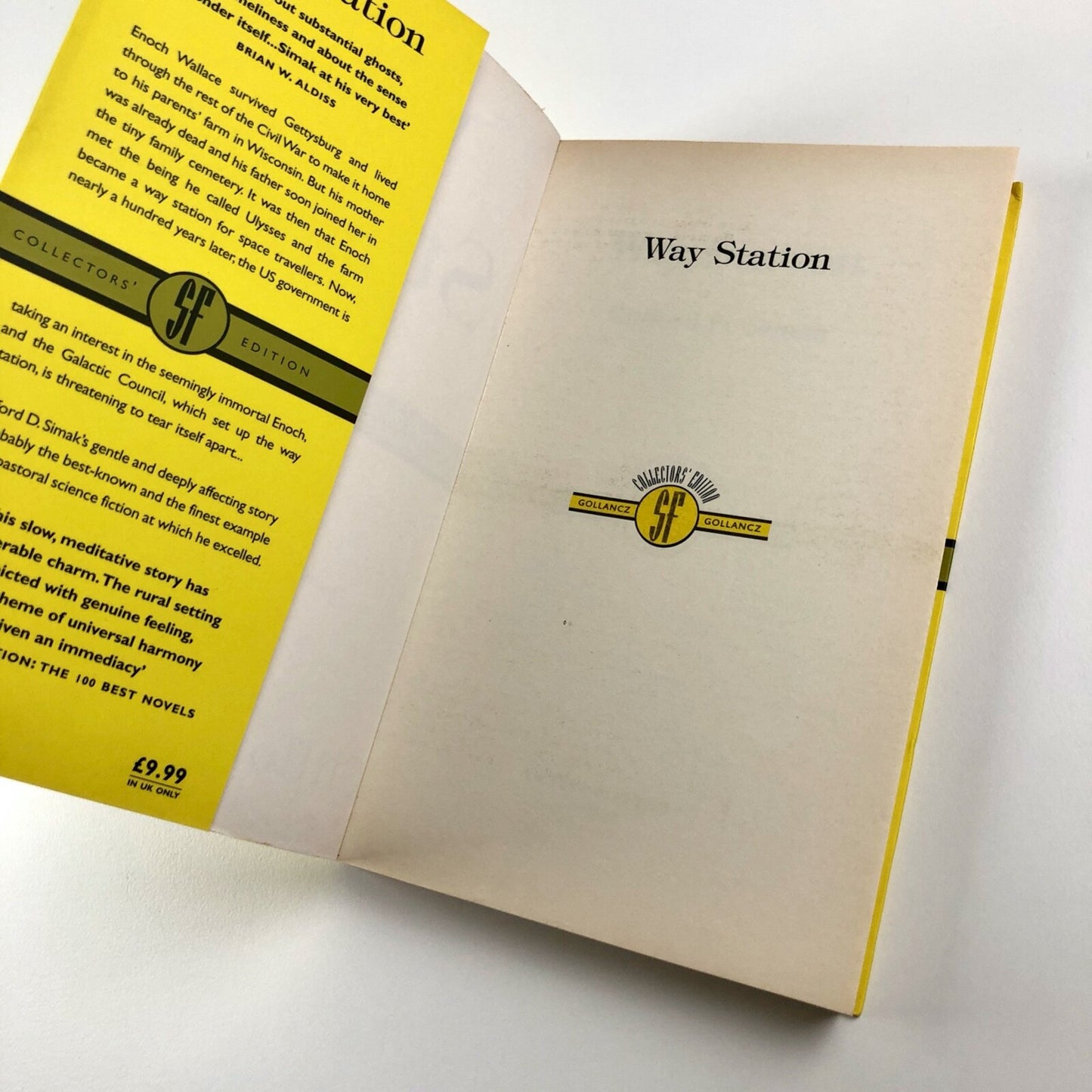 Way Station | Clifford D. Simak | Victor Gollancz, London 2000 – Collector’s edition
