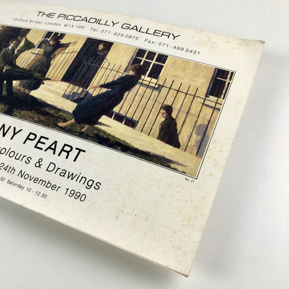Tony Peart Oils, Watercolours & Drawings | The Piccadilly Gallery London 1990 | Exhibition card