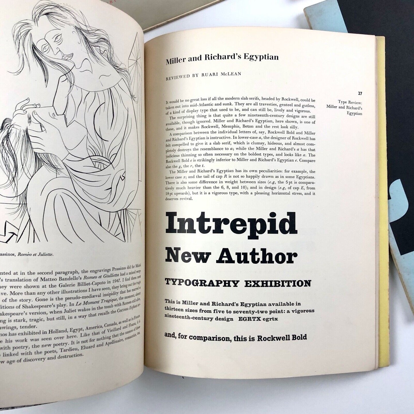 Typographica journal old series 1-16 edited by Herbert Spencer. Lund Humphries