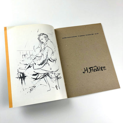 H. Fiedler | Stedelijk Museum exhibition catalogue | Cat. no. 315, 1962