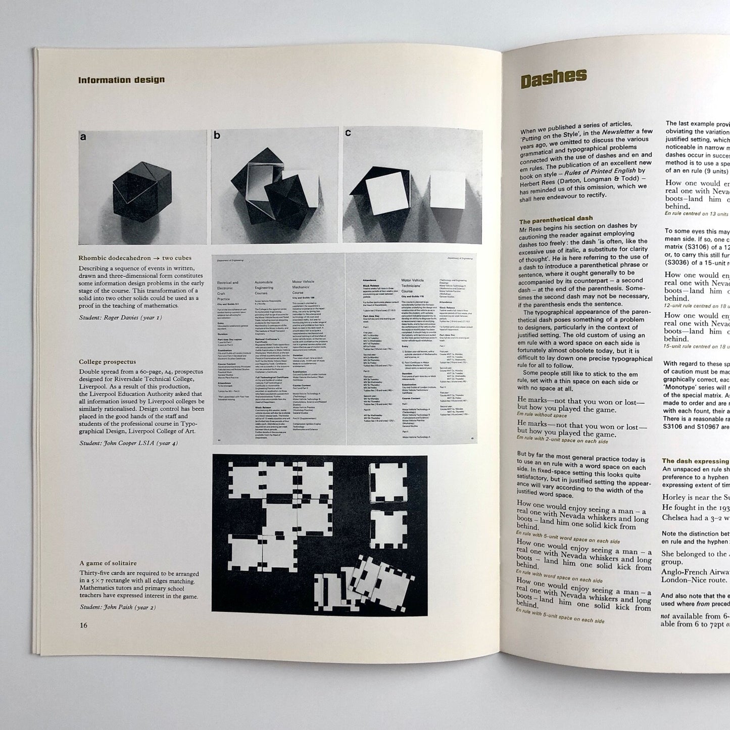 Monotype Newsletter 88 + 'Dante' type specimens Robert Barbor | February 1971