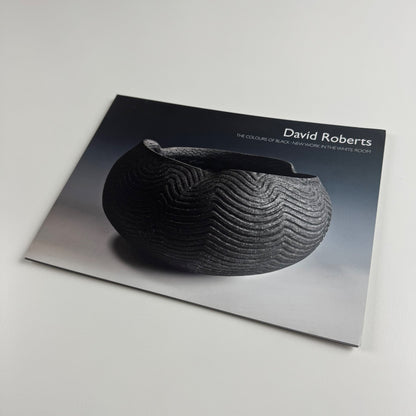 Folding card/PV invite David Roberts. The colours of black Lemon Street Gallery, 2016