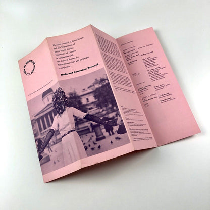 Dada and Surrealism Reviewed conference leaflet | Arts Council / University of London / Hayward Gallery, 1978
