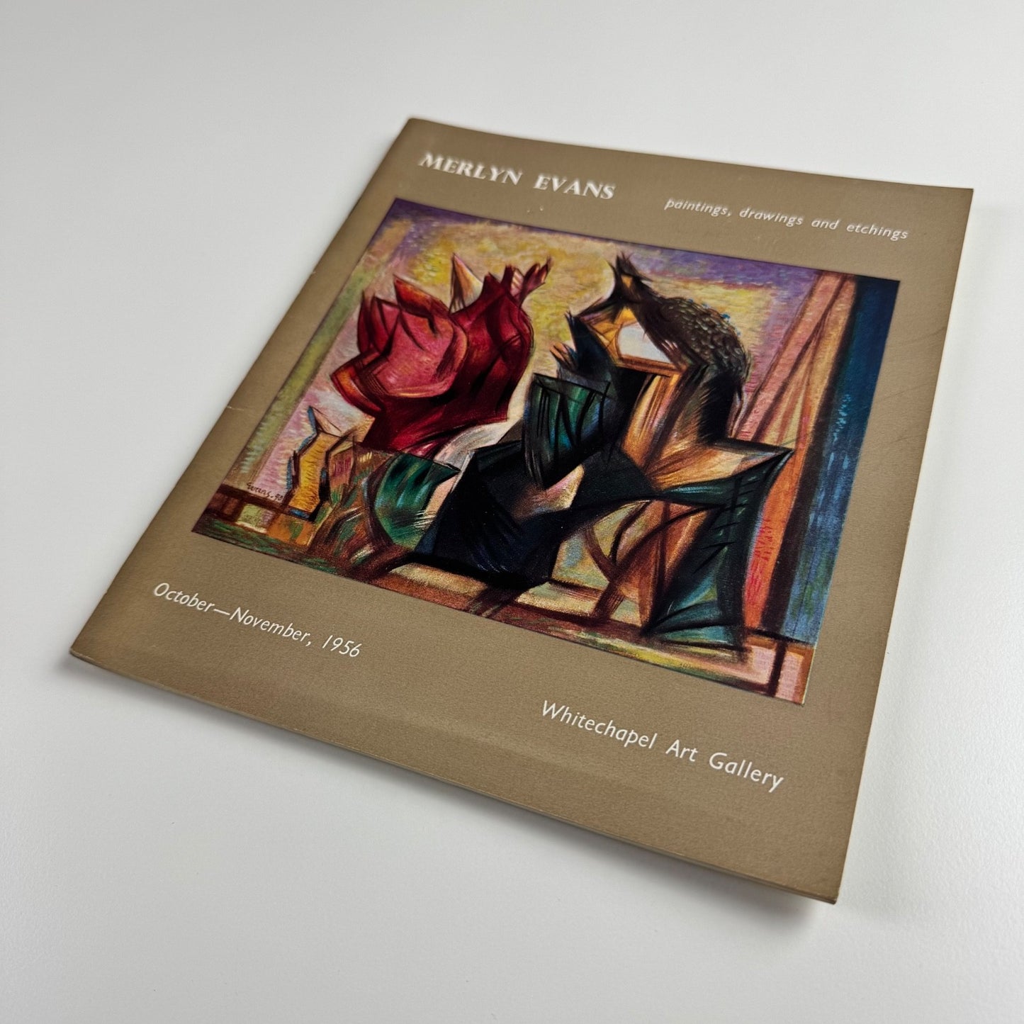 Merlyn Evans paintings, drawings and etchings Whitechapel Art Gallery 1956