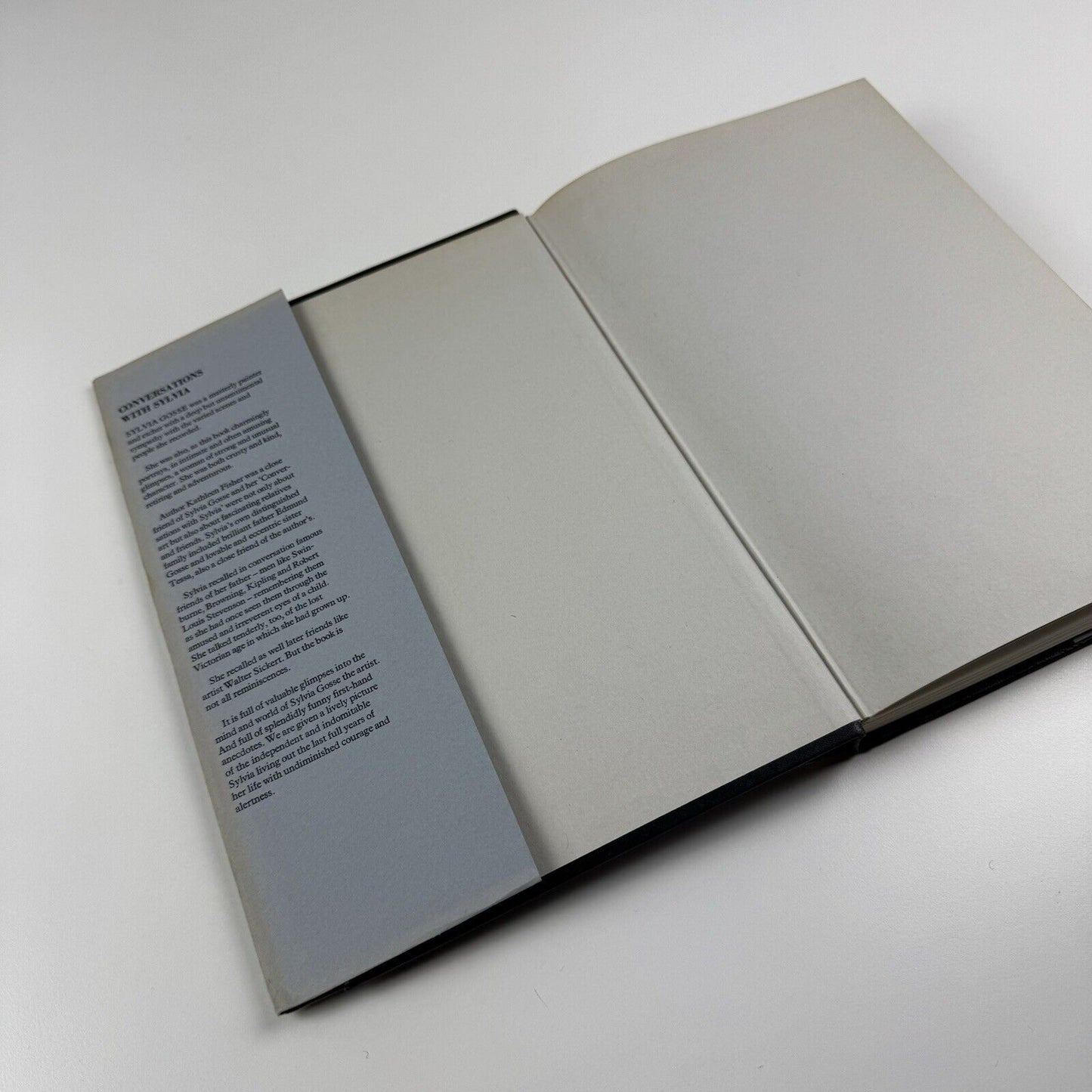 Conversations with Sylvia. Sylvia Gosse Painter 1881-1968 by Kathleen Fisher | Edited by Eileen Vera Smith | Charles Skilton, 1975