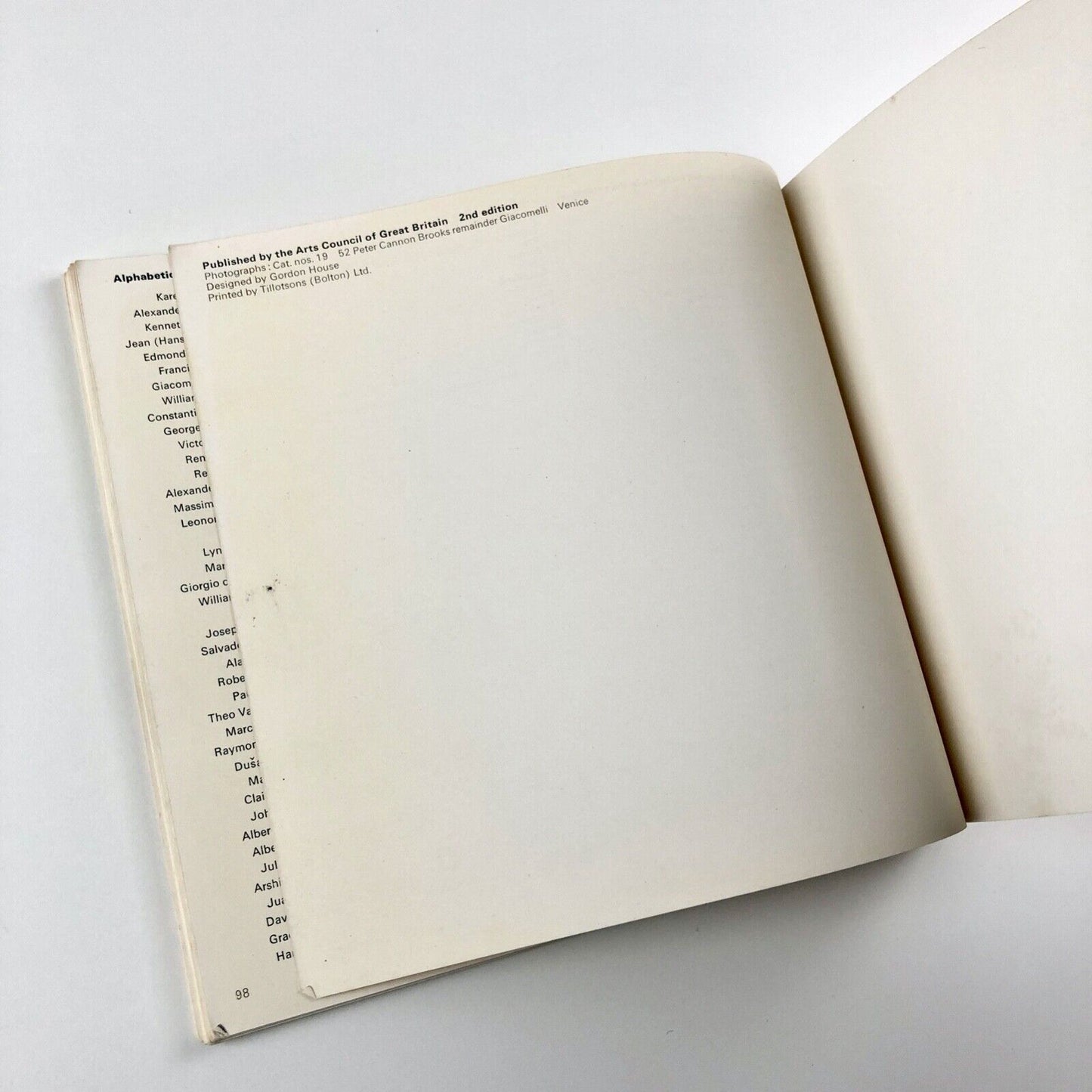 The Peggy Guggenheim Collection | Tate Gallery exhibition catalogue, 1964