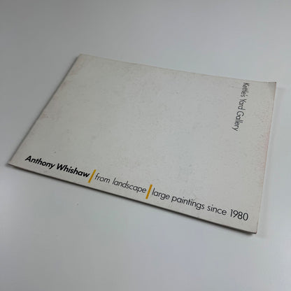 Anthony Whishaw from landscape large paintings since 1980 | Kettle's Yard, 1982