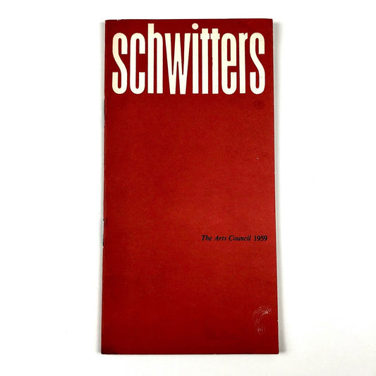Kurt Schwitters 1887-1948 | The Arts Council, 1959