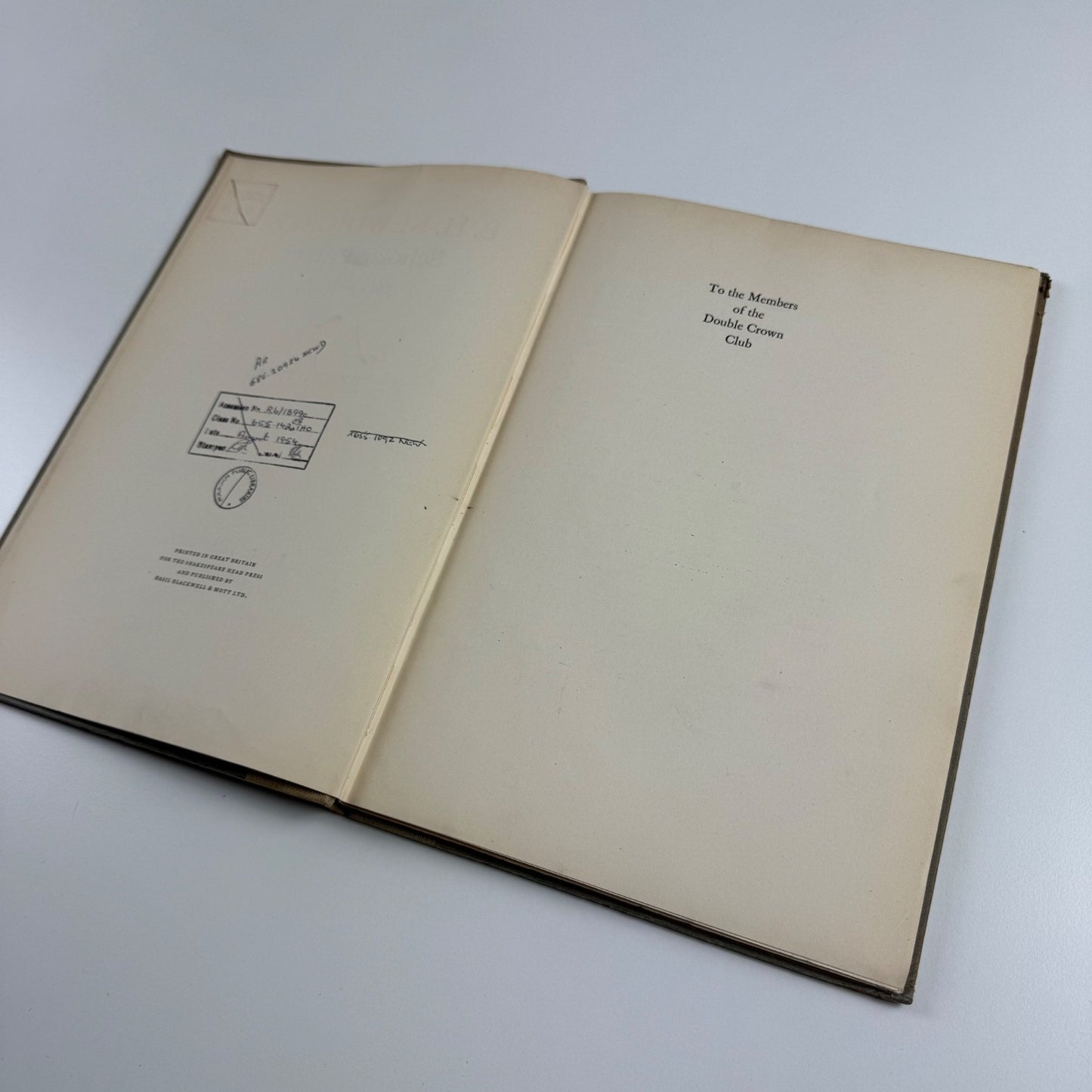 B.H. Newdigate. Scholar Printer by Joseph Thorp | Basil Blackwell, 1950