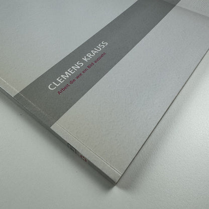 Clemens Krauss. Arbeit die wie ein Bild aussieht | Berlinische Galerie exhibition catalogue, 2007
