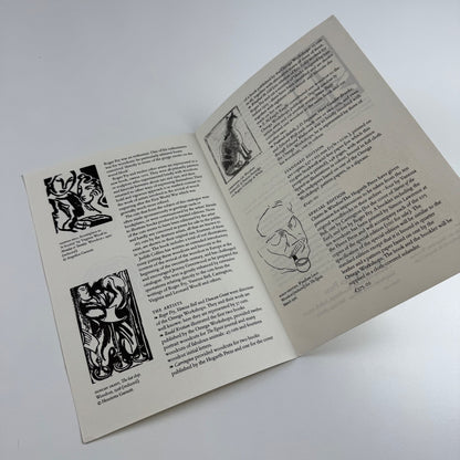 Promotional leaflet for Omega Cuts by Jeremy Greenwood | The Wood Lea Press, 1988
