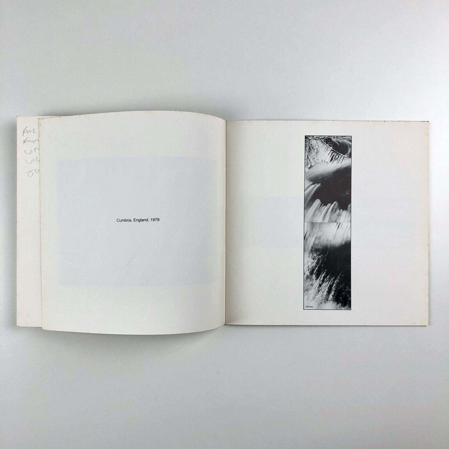 John Hilliard. Borderland – England/Scotland, USA/Canada | Orchard Gallery, Londonderry | 1981 catalogue