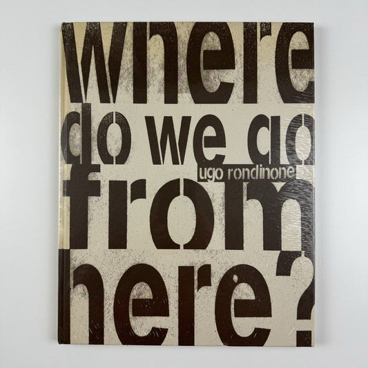 Where do we go from here? Ugo Rondinone | 23rd Biennale of Sao Paolo | Swiss Federal Office of Culture with Lars Müller, 1996