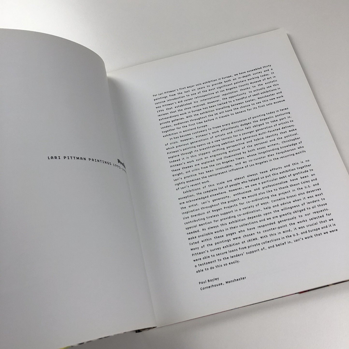 Lari Pittman Paintings 1992-1998 | Cornerhouse, Spacex Gallery catalogue | Edition printed in 2000