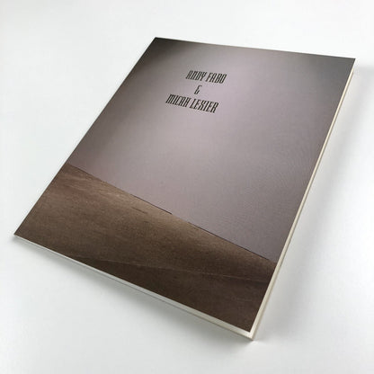 Andy Fabo & Micah Lexier | Canada House Galleries catalogue, London 1992