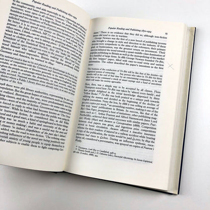 Popular Reading and Publishing in Britain 1914-1950 by Joseph McAleer | Clarendon Press | Oxford Historical Monographs, 1992