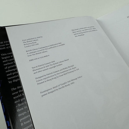 The Story of Graphic Design by Patrick Cramsie | British Library, 2010