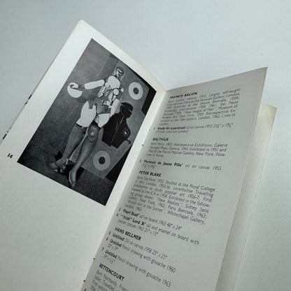 Obsession and Fantasy | Robert Fraser Gallery, London, June 1963? surrealism exhibition including: Bacon, Balthus, Blake, Beumer, Bettencourt, Dado, Dubuffet, Giacometti, Lindner, Stevenson