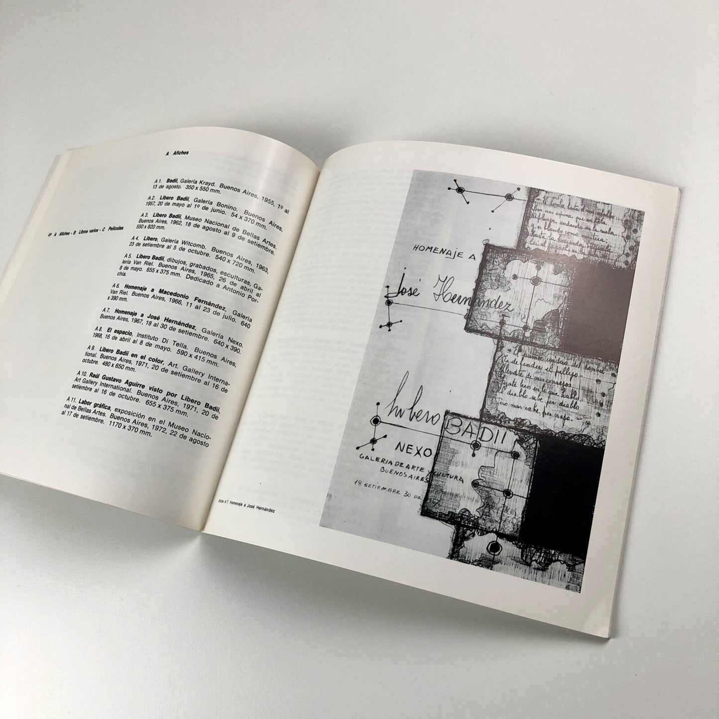 Libero Badii. Labor Gráfica | Museo Nacional de Bellas Artes, Buenos Aires 1972 | Exhibition catalogue