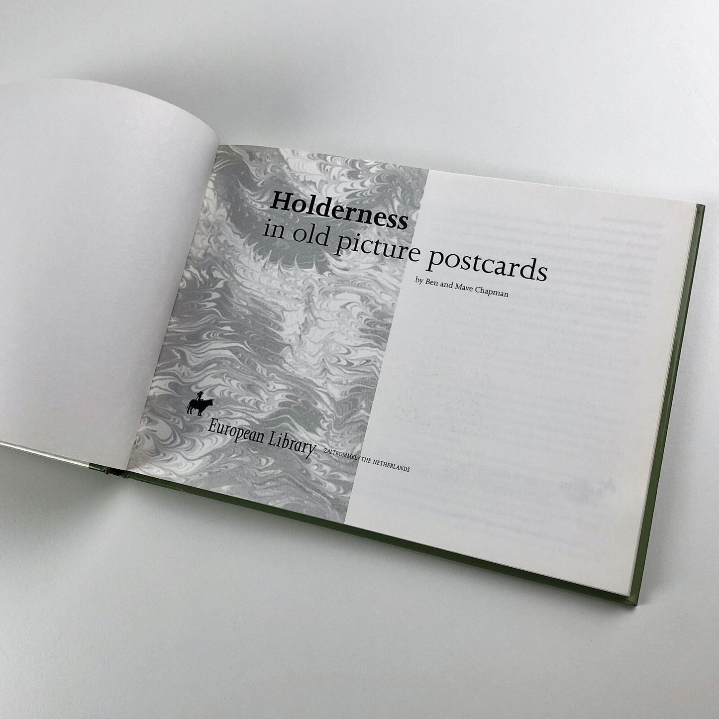 Holderness in Old Picture Postcards | Ben and Mave Chapman | European Library, 1995