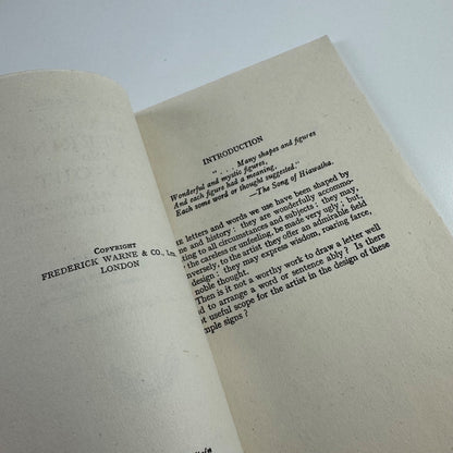 The Art of Lettering and Lay-out by Len A. Doust. Warne’s series, No. 6