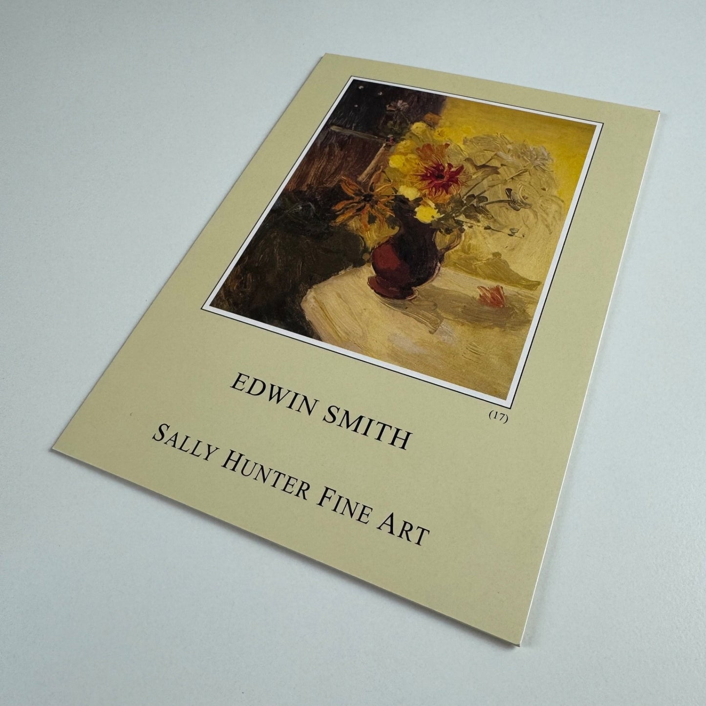 Folding card/catalogue Edwin Smith | Sally Hunter Fine Art, 1997