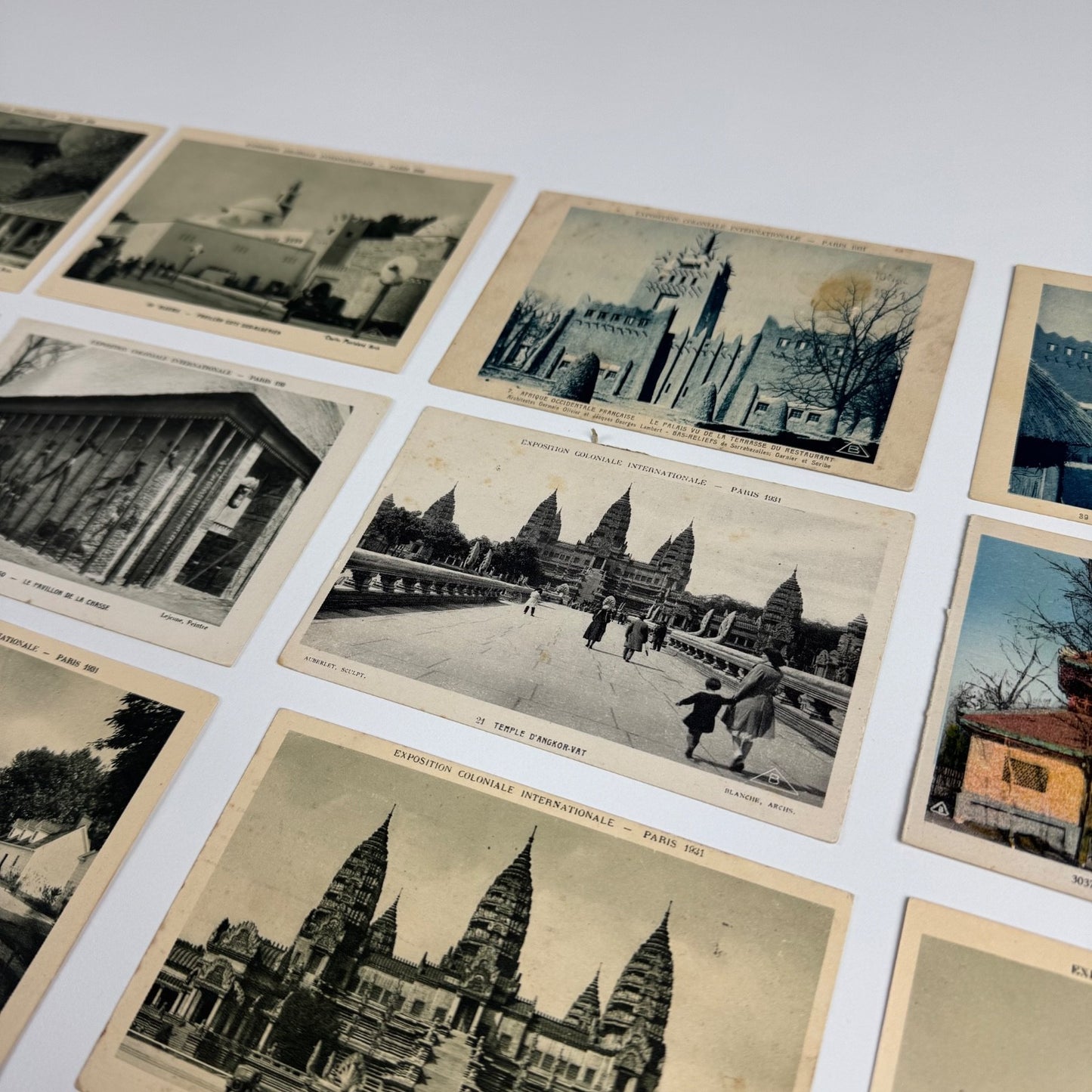 22 postcards relating to the Exposition Coloniale Internationale de Paris 1931