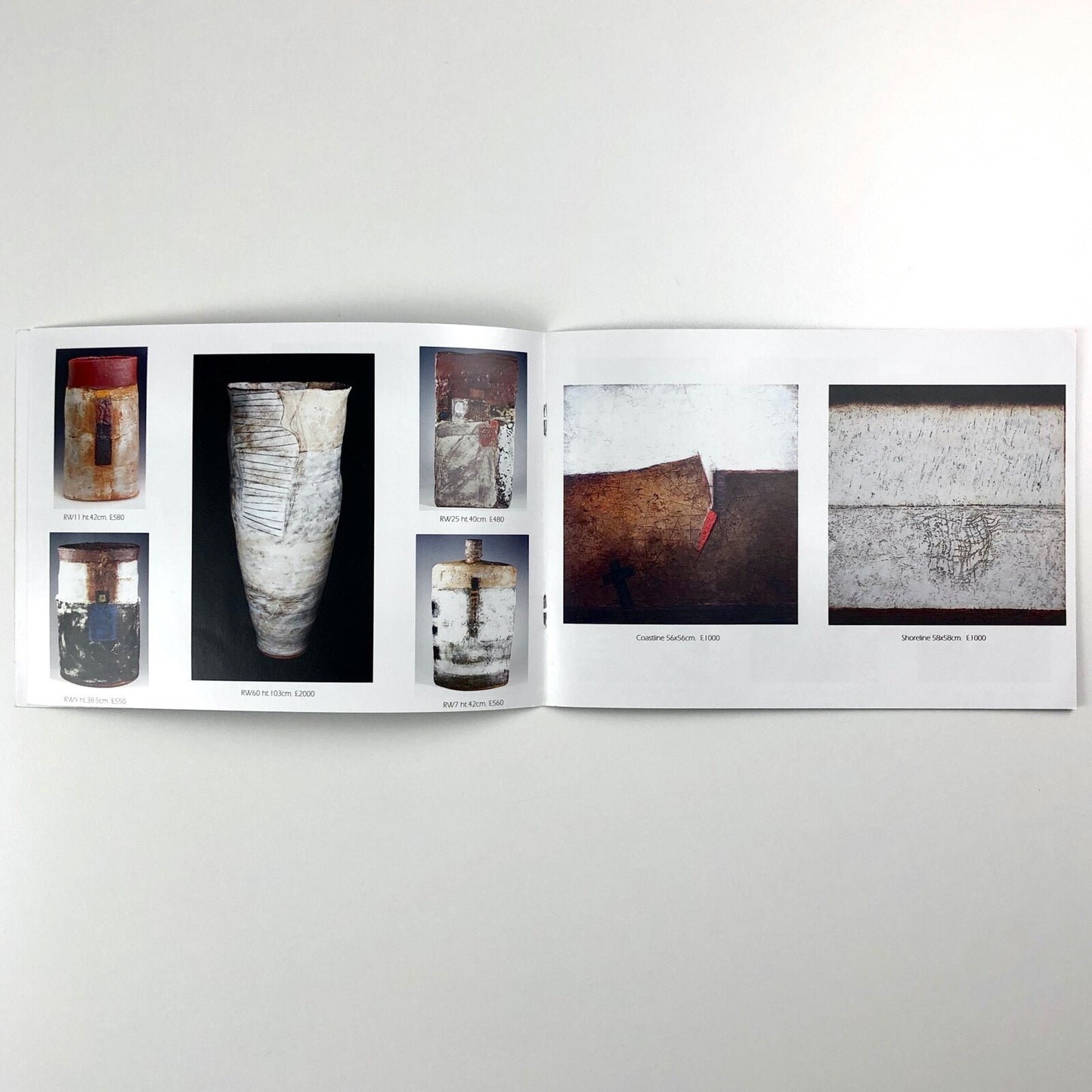 Roy Ray & Robin Welch | St Ives Ceramics exhibition leaflet