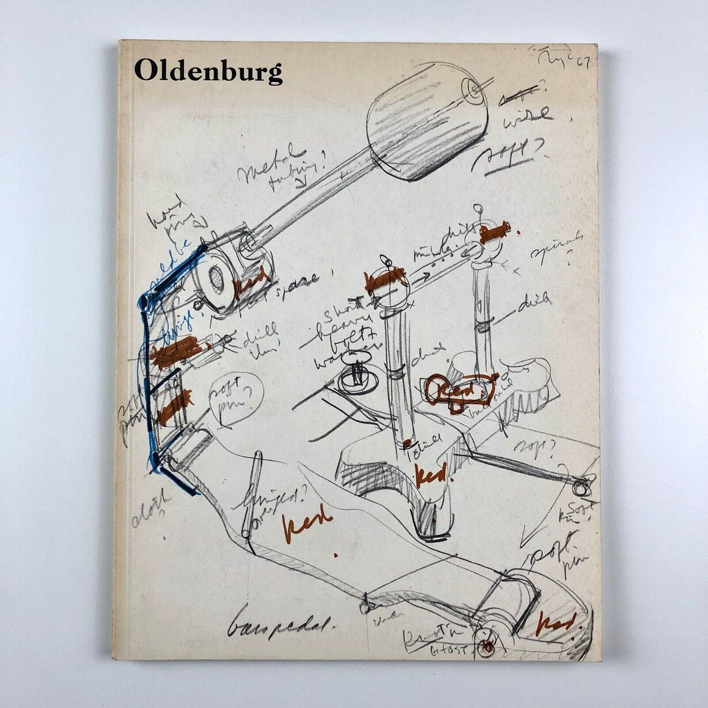 Claes Oldenburg – exhibition catalogue booklet | Tate Gallery, 1970