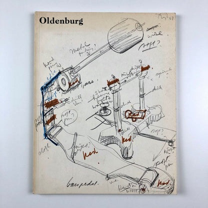 Claes Oldenburg – exhibition catalogue booklet | Tate Gallery, 1970