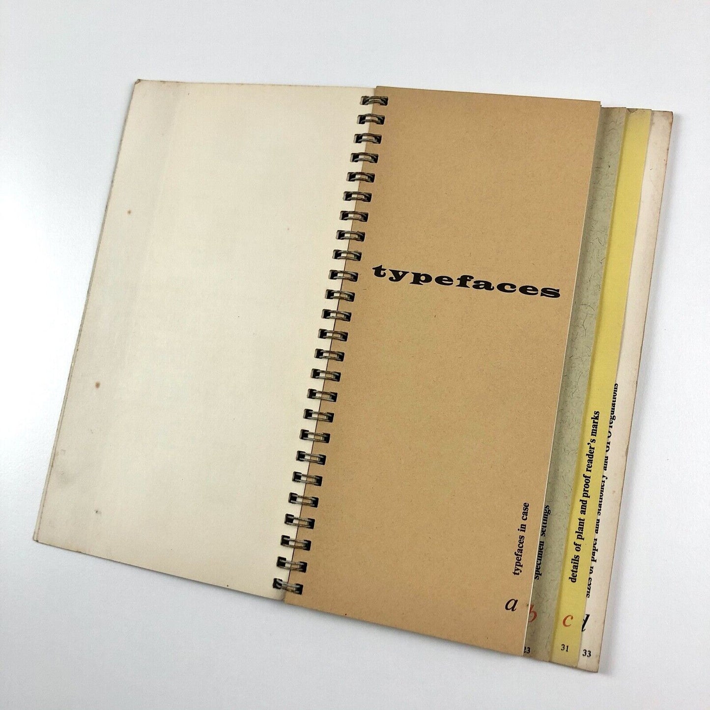 Chancery Printing and Stationery Co. | List of typefaces | Type specimen booklet undated presumed to be 1950/60s