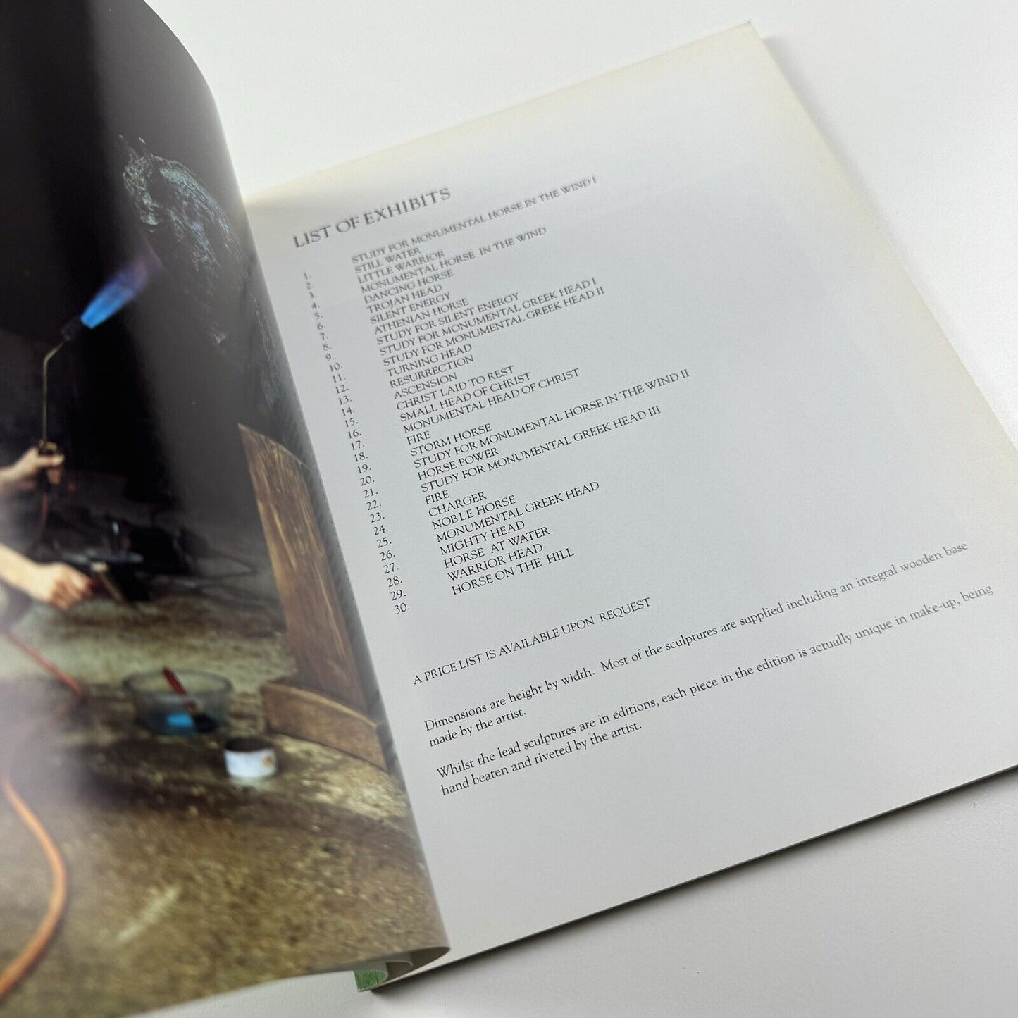 Nic Fiddian-Green. Recent Sculpture | Exhibition catalogue | Sladmore Gallery 1999