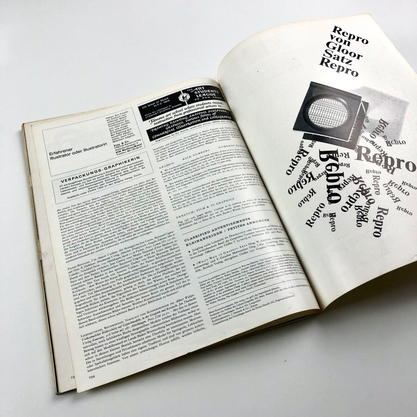 Graphis journal No 130 | Vol 23, 1967 | Walter Herdeg, The Graphis Press