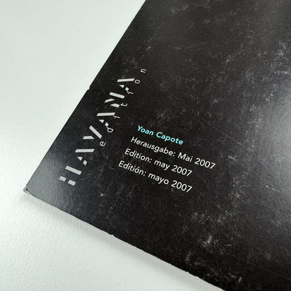Yoan Capote | Herausgabe Edition, May 2007 catalogue
