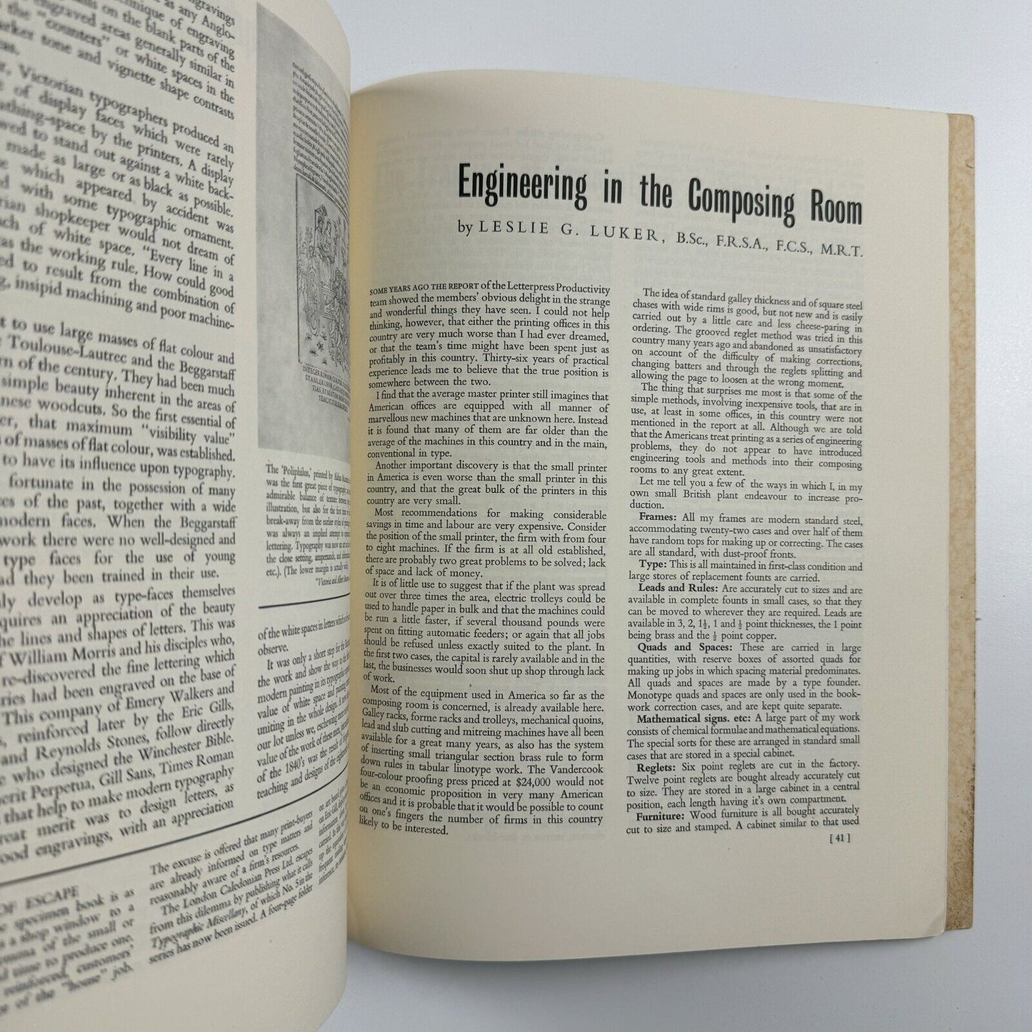 Printing Review No 37, Winter 1956/7 | Printing in the Netherlands | Charles Rosner